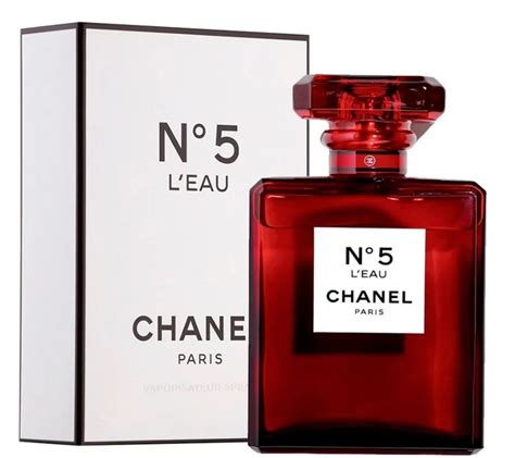 chanel no 5 red bottle.